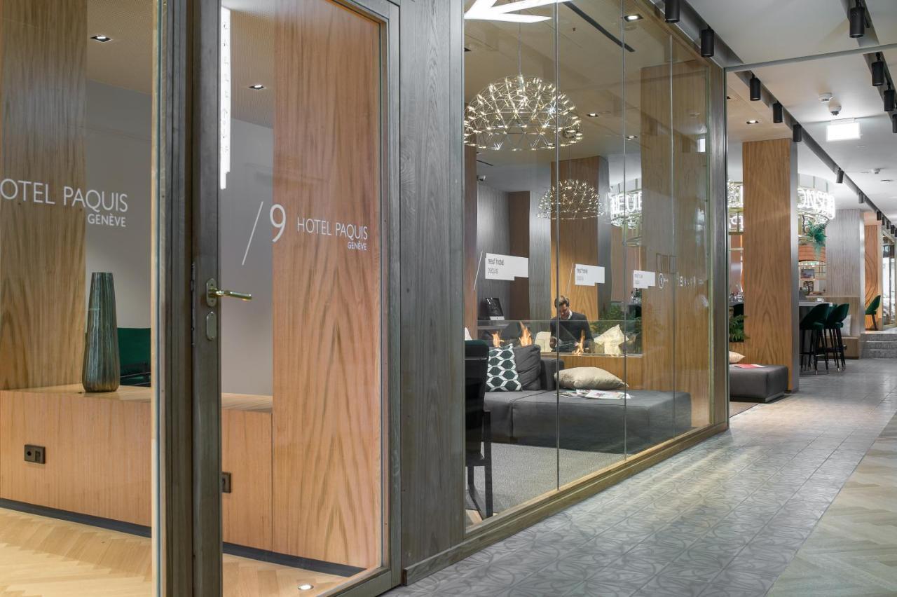 9Hotel Paquis Genf Kültér fotó