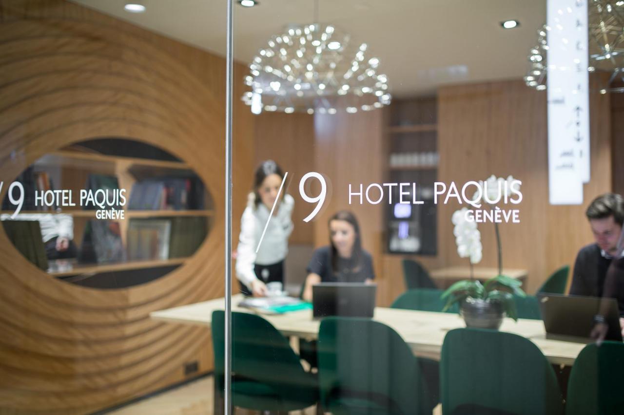 9Hotel Paquis Genf Kültér fotó
